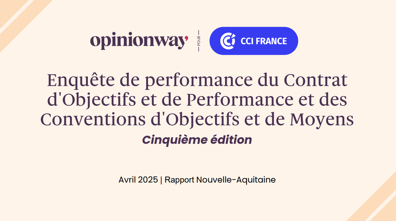 Mesure de la performance et de l'utilité de l'accompagnement des CCI