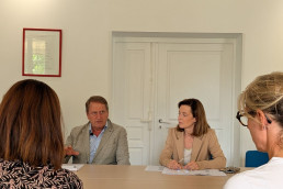 François Laffitte et Hélène Larrezet présentent les premiers bilans économiques des impacts des incendies dans les Landes