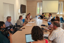Réunion Point Presse 1er bilan Incendies Landes Août 2026